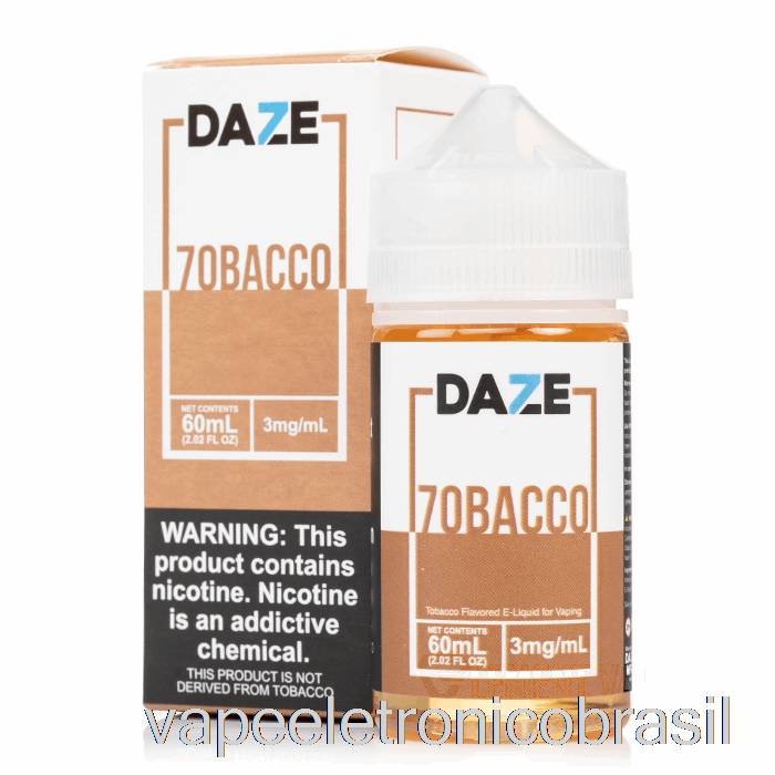 Vape Vaporesso 7obacco - 7 Daze E-líquido - 60ml 0mg